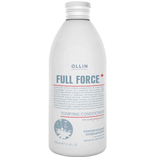 OLLIN FULL FORCE Тонизирующий кондиционер с экстрактом пурпурного женьшеня 300мл