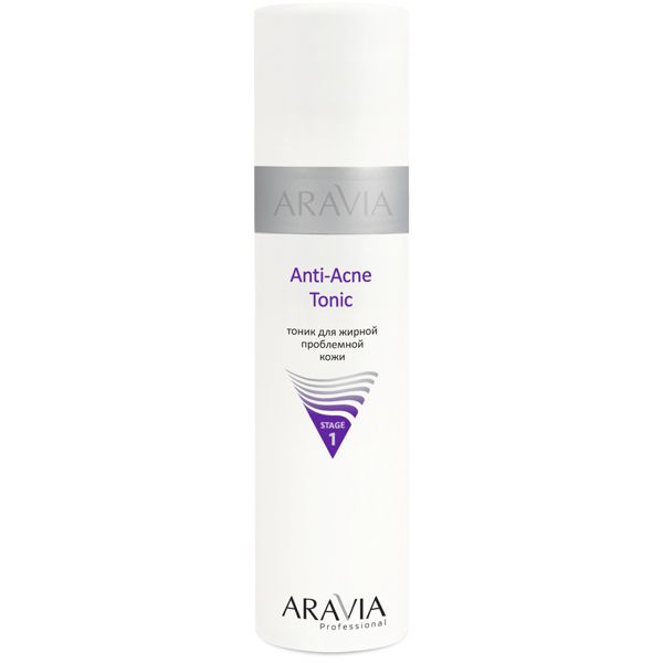 ARAVIA Professional 6201 Тоник для жирной проблемной кожи Anti-Acne Tonic, 250мл